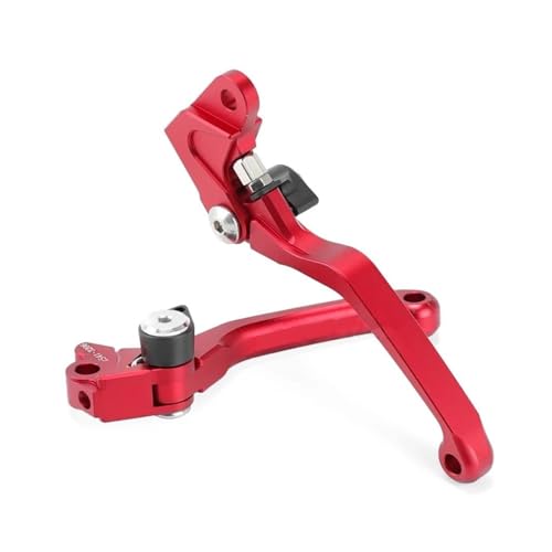 Leviers motocross XR250 Motard rouge pour sorties enduro et circuit