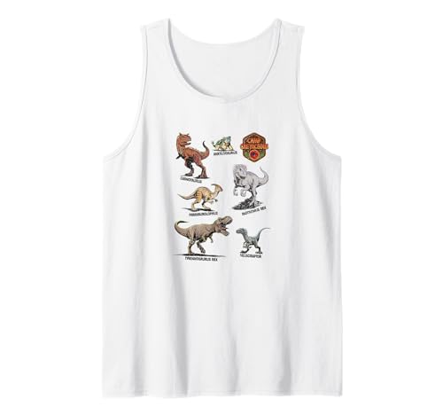 Débardeur Jurassic World léger pour éviter la chaleur avec style dinosaure