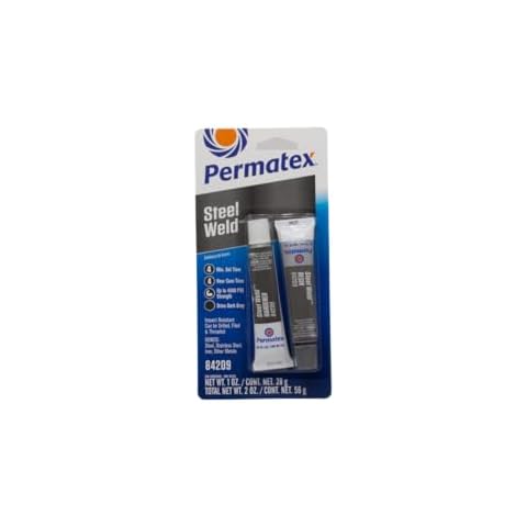 Permatex 84209 Multi-Metal Steel Weld Epoxy Cover