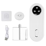 Nikou Diffusore di Oli Essenziali, Diffusore di Aromi Wireless con LED a 7 Colori, 50ml Umidificatore a Ultrasuoni Aromaterapia, per Ufficio, Camera da Letto, Auto (1800 mAh)