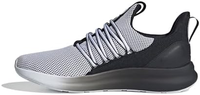adidas Men's Lite Racer Adapt 7.0, White/Black/White, 10.5