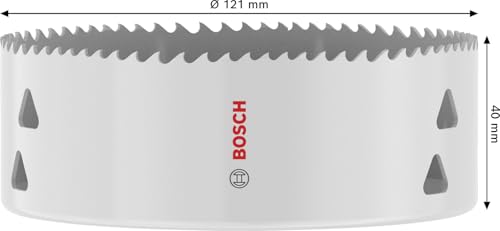 Scie trépan Multi Material Bosch Ø 121 mm pour éviter d'abîmer vos cloisons et l'acier