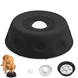 Schleckball Slow Feeder für Hund, 2026 Neueste Silikon Leckspielzeug mit Anti-Rutschbasis, Leckball Lick Bowl für Hunde Große, Mittlere, Kleine, Pfötchenliebe Schleckball