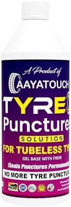 Aaya Touch Tire Sealant Anti Puncture Liquid for Bike & Car Tyre Tubeless Tyree Sealent