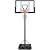 Yohood Basketball Hoop Outdoor 10ft Adjustable, Portable Basketball Hoop Goal System for Kids Youth and Adults in Backyard/Driveway/Indoor, 44 Inch Shatterproof Backboard and Larger Base