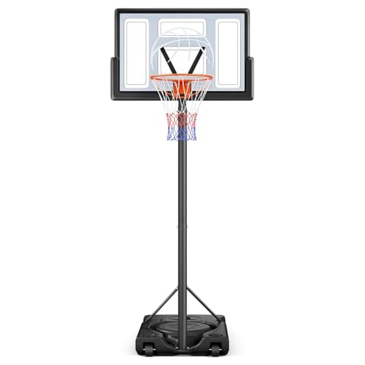 Yohood Adjustable Outdoor Basketball Hoop