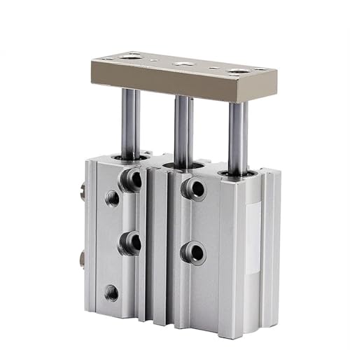 Cylindre de guidage pneumatique pour stopper les vibrations mécaniques et torsions