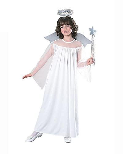 Disfraz de Ángel para Niña, Talla Large miniatura 1
