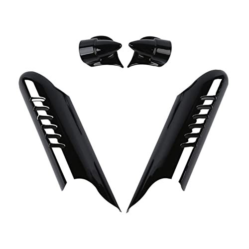 Fourche de moto déflecteurs jambe inférieurs couverture boucliers pour Harley Road King - 2