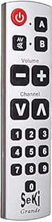 SeKi Grande Silver  Learning Universal Remote Control with Large Buttons  for Seniors and Children