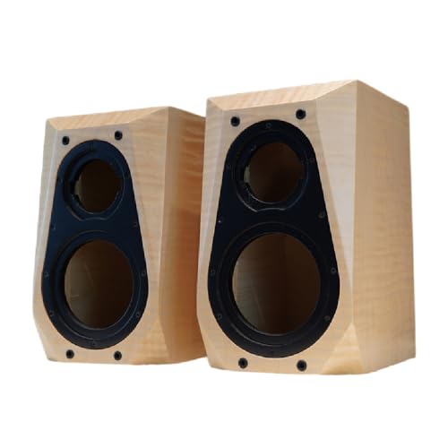 Altavoces vacíos de 5 pulgadas Craftsmen en madera de abedul con acústica Hi-Fi