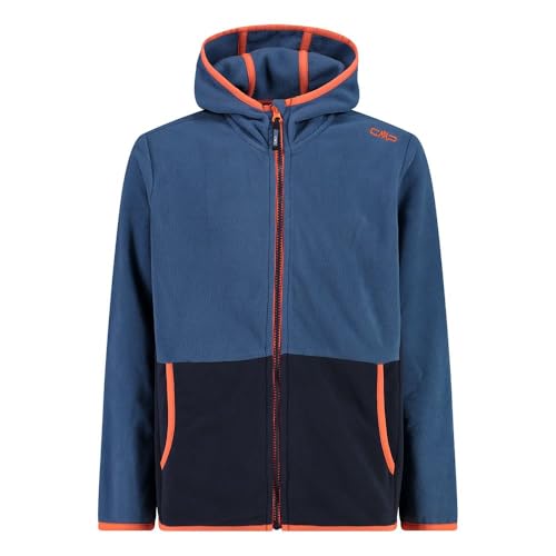 CMP - Kid Jacket Fix Hood, Bluestone, 164