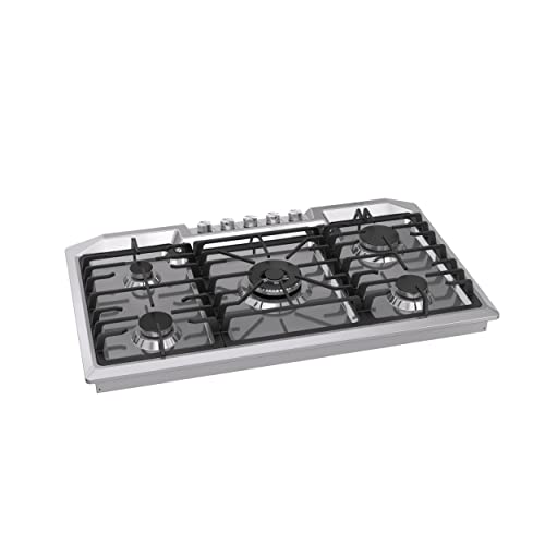 Empava 36" Stainless Steel 5 Italy Sabaf Burners Stove Top Gas Cooktop Empv-36Gc881 #TOP5