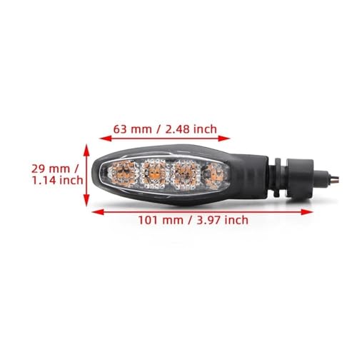 Clignotant de pour moto ambre avant 12V pour Tiger 1200 accessoires moto de signalisation