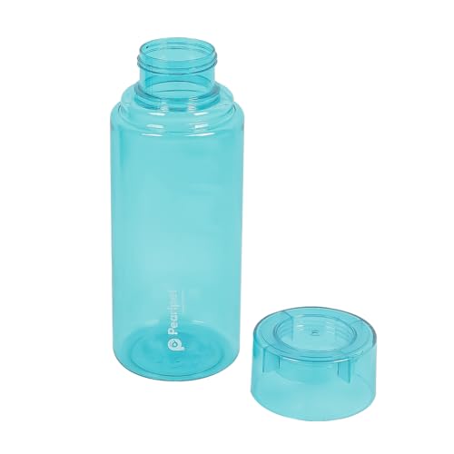 Image of PEARLPET Amaya Water Bottle for Home | Leak Proof Bottles for Refrigerator | BPA-Free, Food Grade, Plastic | Set of 4, 650 ML Each, Multicolor
