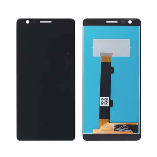 Écran LCD pour Nokia 3.1 tactile sans châssis noir de rechange YOOOKOOO