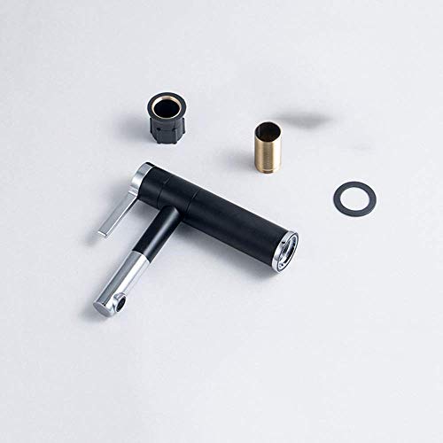 Robinet rotatif 360 pour lavabo avec commande eau chaude et froide - 2