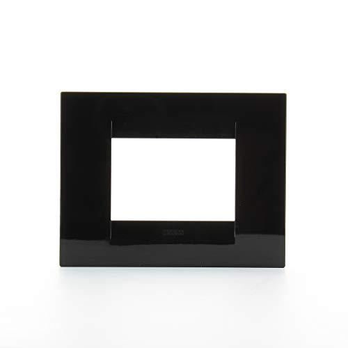 Gewiss GW16403TB Chorus Geo Placca, 3 Posti, Bianco