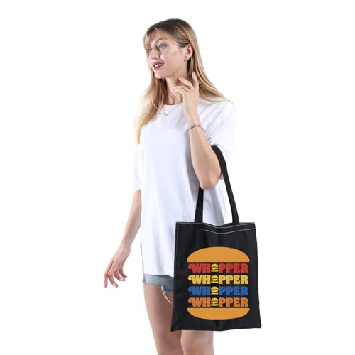 POFULL Hamburger Gift Fast Food Gift Burger Lover Shoulder Bag Cheeseburger Lover Gifts3