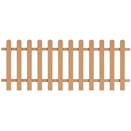 vidaXL Lattenzaun WPC 200x80cm Braun Gartenzaun Friesenzaun Zierzaun Zaun vidaXL Lattenzaun WPC 200x80cm Braun Gartenzaun Friesenzaun Zierzaun Zaun