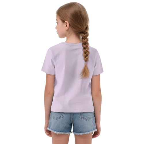 Girls Short Sleeve Graphic T-Shirt Cute Summer Clothing Comfortable Playground Playwear2