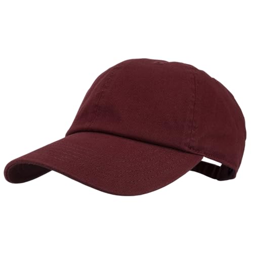 Image of Gelante Baseball Caps Hats 100% Cotton Plain Blank Adjustable Size Wholesale Bulk of 12 Pack