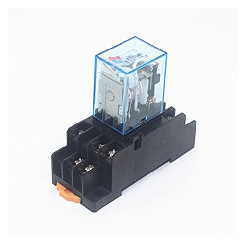 Relais de puissance MY3NJ 220V AC avec prise et indicateur LED lot de 5