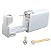 Ear Rings Studs with Piercing Gun Disposable Sterile Body Ear Nose Piercing Kit Tool with Stud Safety Portable Ear Piercing Kit 1 unit (Nose Gold White)