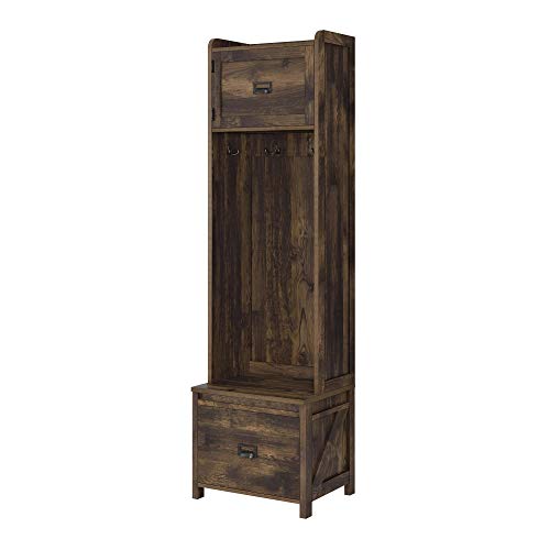 Ameriwood Home Farmington Entryway Storage Cabinet, Rustic #TOP2