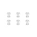 ï¼ˆ6pcs/lotï¼‰Hearing Aid Ear Tips Silicone Earplug Domes for BTE,ITE and Pocket Hearing Aids Ear Bud Replacements (Medium Ï†11mm)