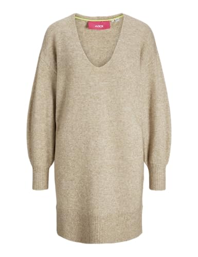 Robe en tricot femme col en V en maille douce JJXX