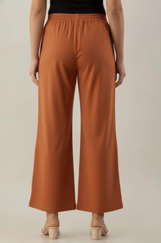 Image of Moirai Super Soft Viscose Rayon Palazzo Pants for Women Relaxed & Regular Fit Solid Palazzo for Women & Girls Casual Ethnic Wear
