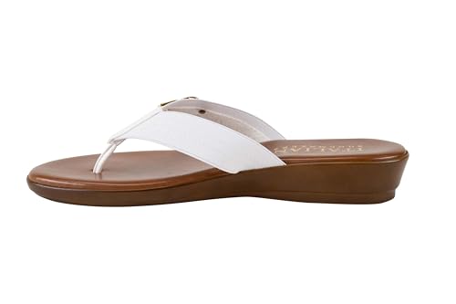 Image of ITALIAN Shoemakers Vale Low Wedge Thong Comfort Sandal for Women