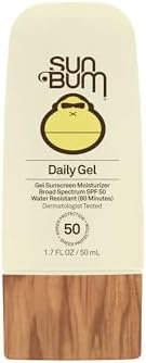Amazon.com: Sun Bum Daily SPF 50 Sunscreen Face Gel | Vegan and Hawaii
