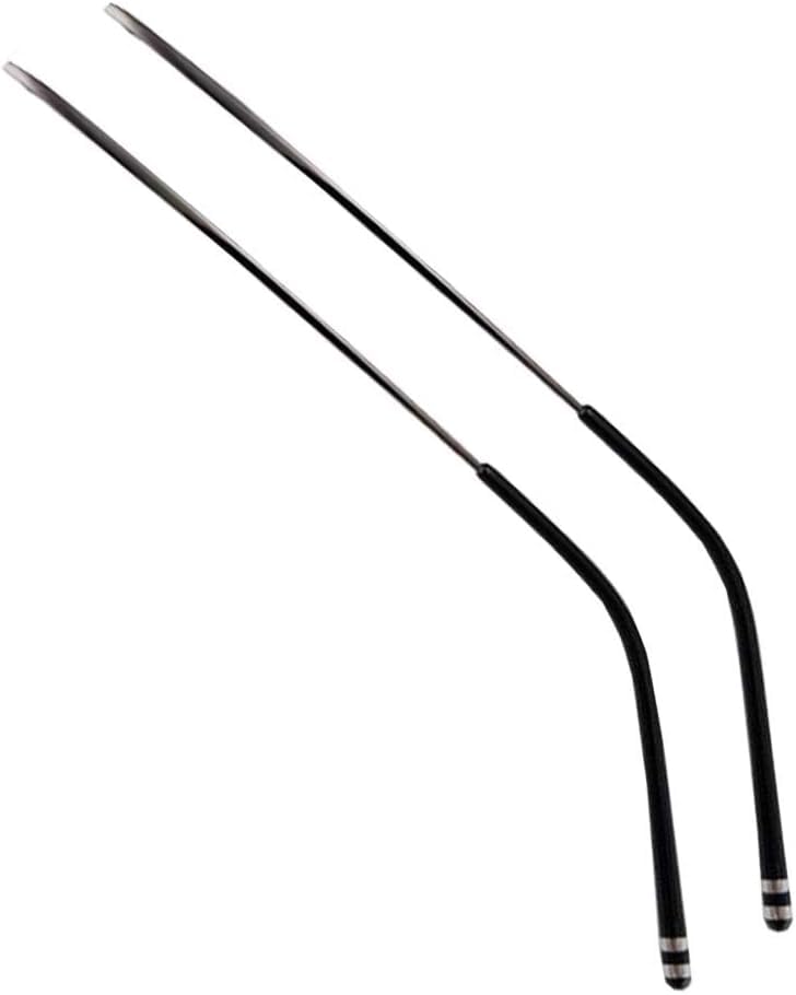 Brazos de repuesto para reparar gafas con montura metálica fina rotas o flojas