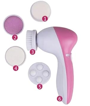 Facial Scrub Cleanser Massager Kit For Beauty Care Brush Deep Clean Blackhead Remover