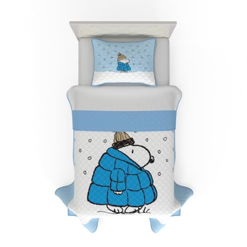 Ropa de cama Snoopy Puffer Coat ideal para decorar el dormitorio infantil en Navidad 2