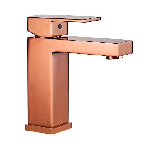Mitigeur de robinet pour vasque à poser or rose sublimez votre espace bien-être - 2