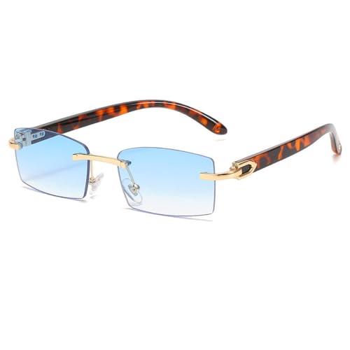 Lunettes de soleil sans monture légères pour éviter la pression sur le nez