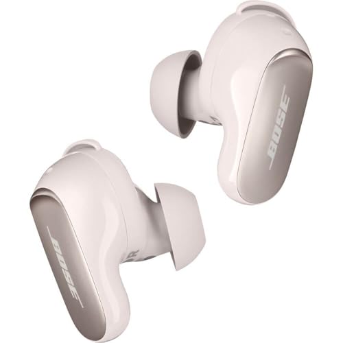 Image of Bose QCEARBUDIIIW QuietComfort Ultra Noise Cancelling Earbuds - White (Renewed)