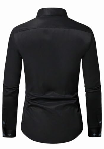 Image of Vida Loca Full Sleeve Spread Collar Cotton Blend Casual, Festival Stylish Slim fit Shirt for Men and Boys.
