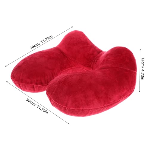 Almohada Inflable de Viaje U 30x30x12 cm Lavable miniatura 2