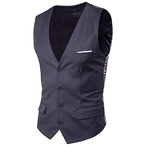 Veste sans capuche style gilet de costume ajusté pour cérémonie et bureau