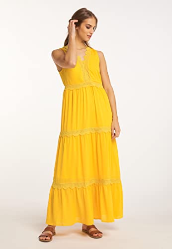 Robe maxi femme isha longue d'été fluide et chic pour vacances - 2