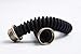 Rubber Hose with Fabric Protection for Connection with The Filter Boxes and Gas Masks- Black