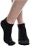 ZaTech low cut compression socks (Black, Large)