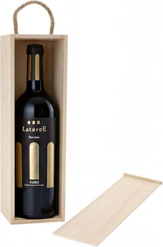 Latarce | Vino Tinto Barrica 2023 | Caja de Madera | D.O TORO 100...