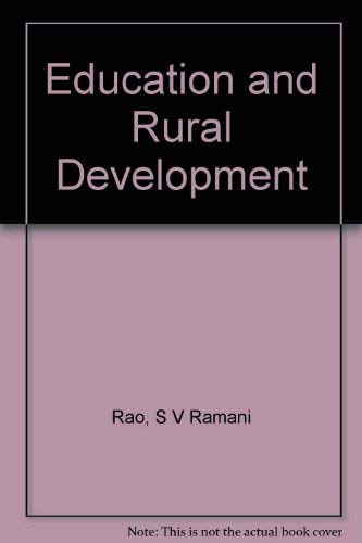 Buy Education and Rural Development Book Online at Low Prices in India ...