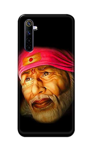 Image of PRINTFIDAA Sai Baba Lord Shiridi Great God Hinduism Religious Hard Back Cover for Realme 6 / Realme 6S / Realme 6i (6.5 inch) Back Cover -(P6) KAT1002