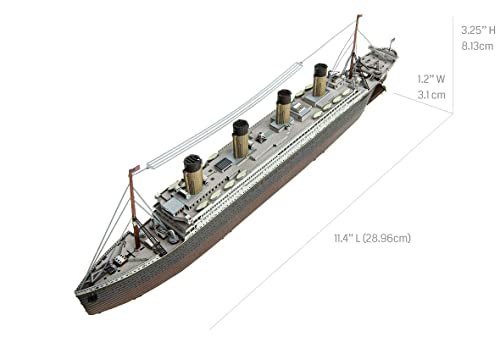 Kit Modélisme Titanic Métal Fascinations Idée Cadeau Passionnés